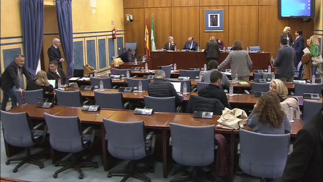 poster Diario de Sesiones Comisiones 630. Turismo y Andalucía Exterior