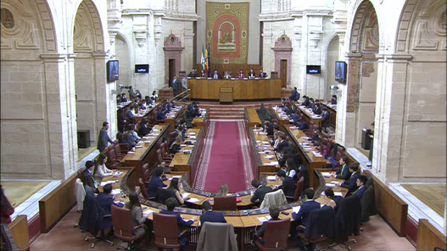 poster Simulación del Parlamento Andaluz Cánovas Fundación